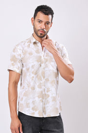 Stylox Printed Half Sleeve Casual Shirt