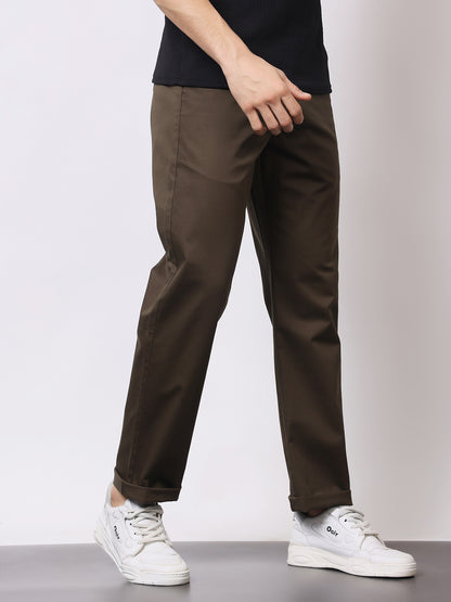 Stylox Men’s Premium Straight Fit Cotton Trousers – Casual &amp; Office Wear Pants - Stylox