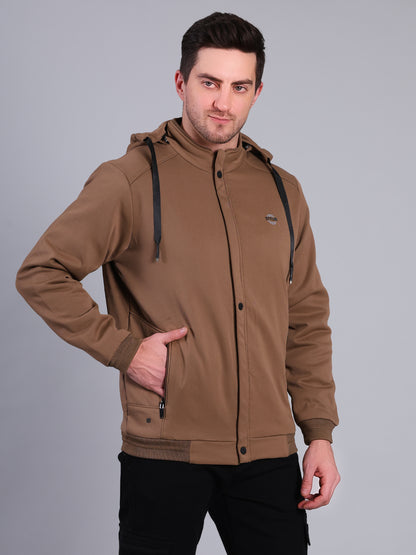 Stylox Men’s Winter Jacket with Hood | Warm Padded Jacket | Stylish Casual Outerwear