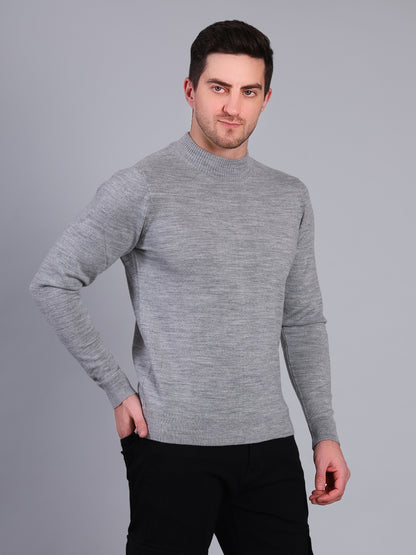Stylox Men’s Solid Winter Sweater | Soft Knit Full Sleeve Pullover | Classic Casual Wear