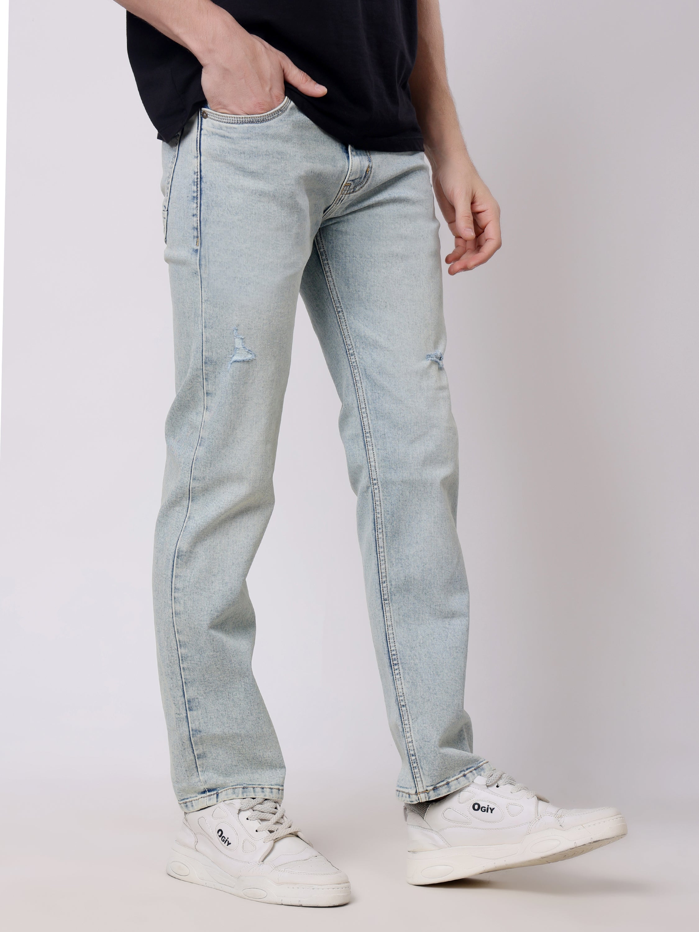 Stylox Men’s Stretchable Comfort Fit Denim Jeans - Stylox