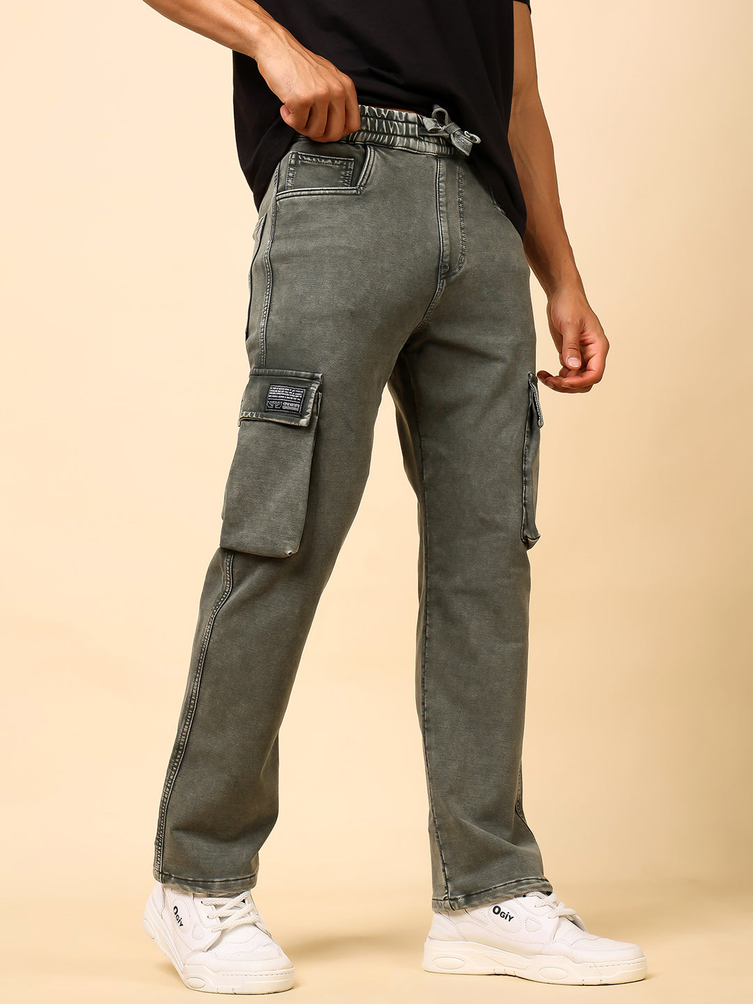 Stylox Comfort Fit Cargo Pants for Men Modern Casual Wear