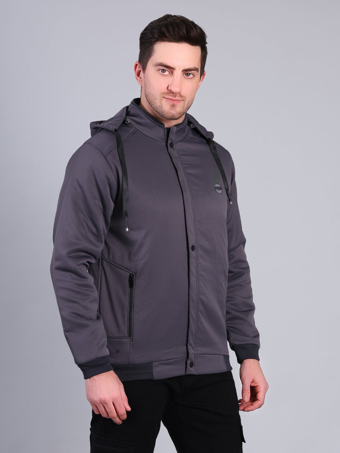 Stylox Men’s Winter Jacket with Hood | Warm Padded Jacket | Stylish Casual Outerwear