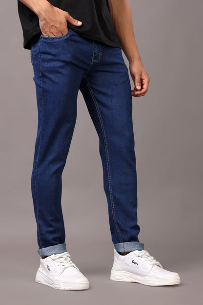 Stylox Men’s Slim Fit Mid-Rise Casual Jeans