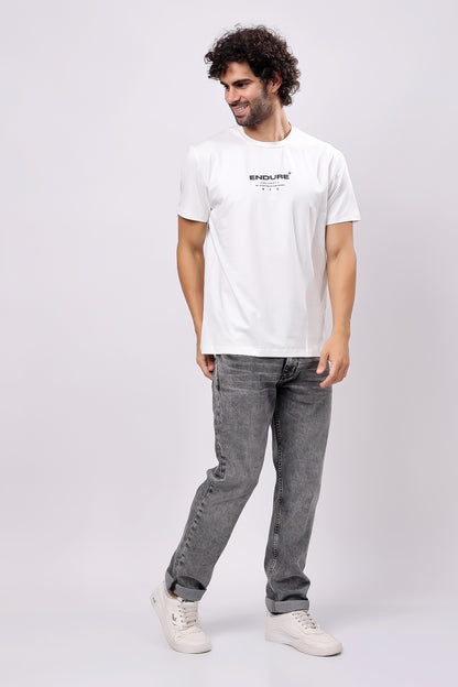 STYLOX MEN CREW NECK PRINTED T-SHIRT