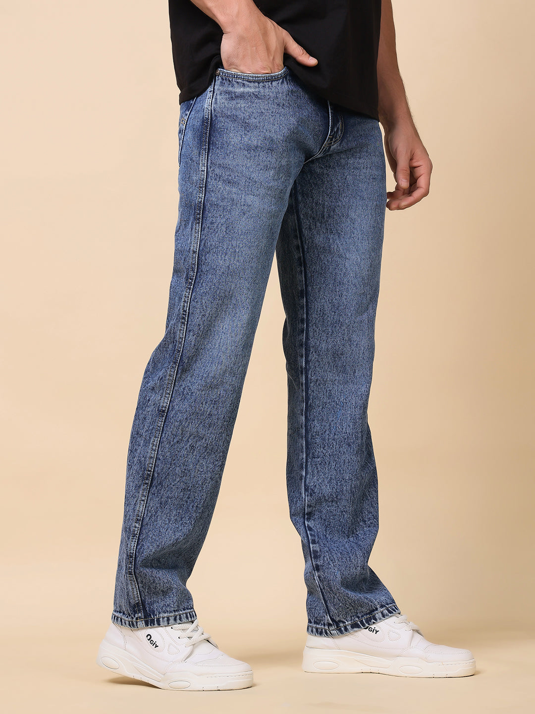 Stylox Men’s Comfort Fit Denim Jeans | Stylish Mid-Rise Jeans | Perfect for Work & Weekend Wear - Stylox