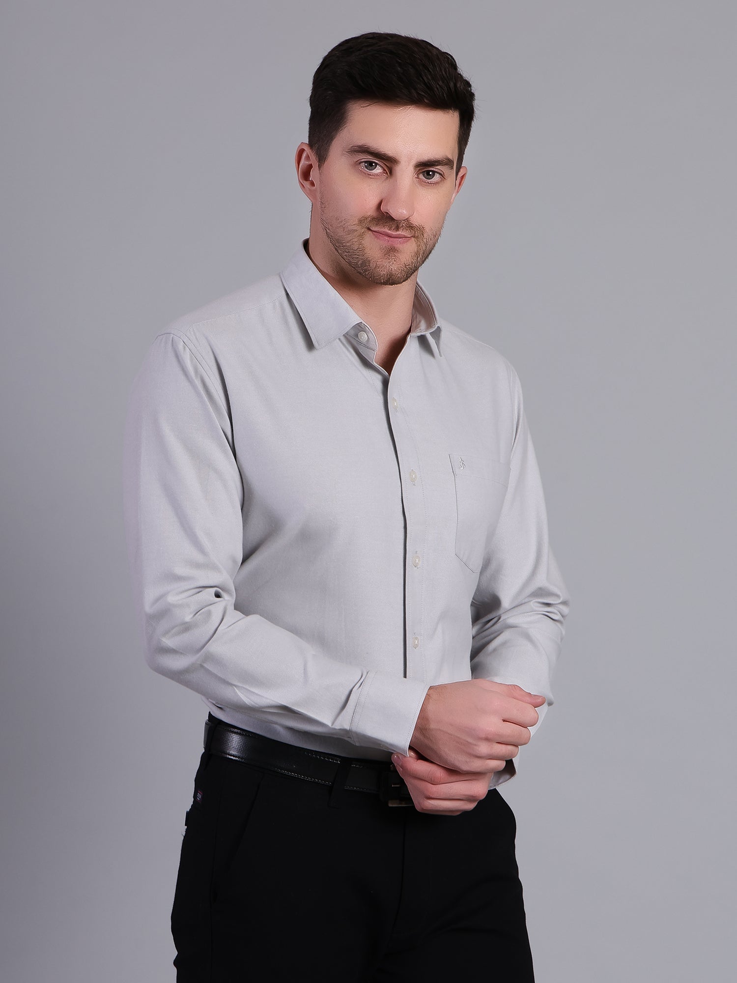 Men's Regular Fit Cotton Shirt | Office & Party Wear - Stylox