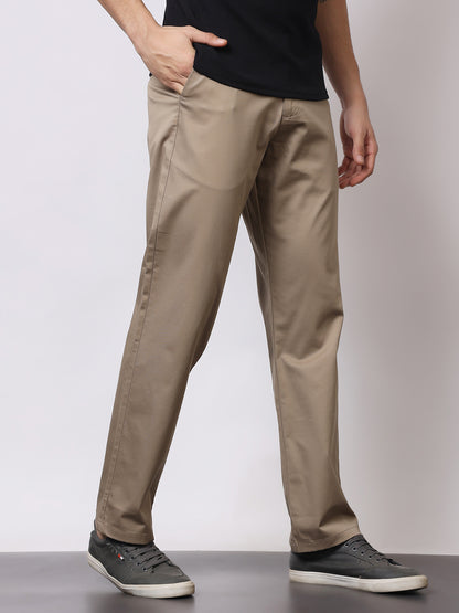 Stylox Men’s Premium Straight Fit Cotton Trousers – Casual &amp; Office Wear Pants - Stylox