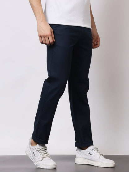Stylox Men’s Premium Regular Fit Cotton Trousers – Casual &amp; Formal Pants | Breathable Everyday Wear - Stylox