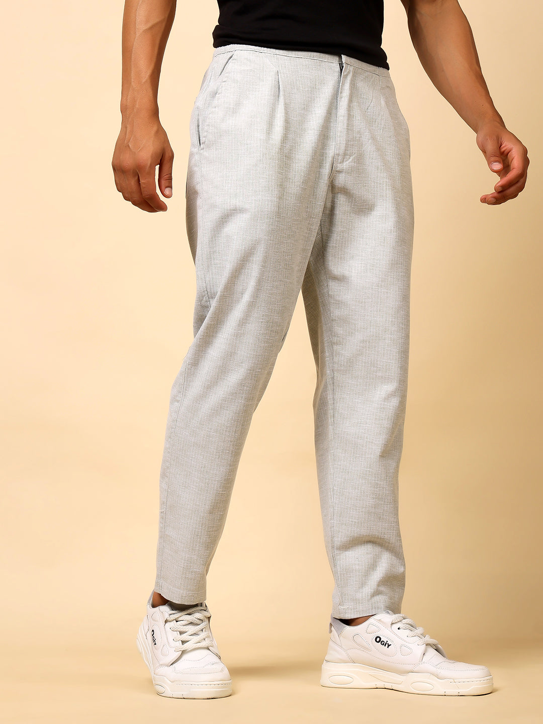 Stylox Men’s Classic Fit Trousers – Comfortable Formal & Casual Wear
