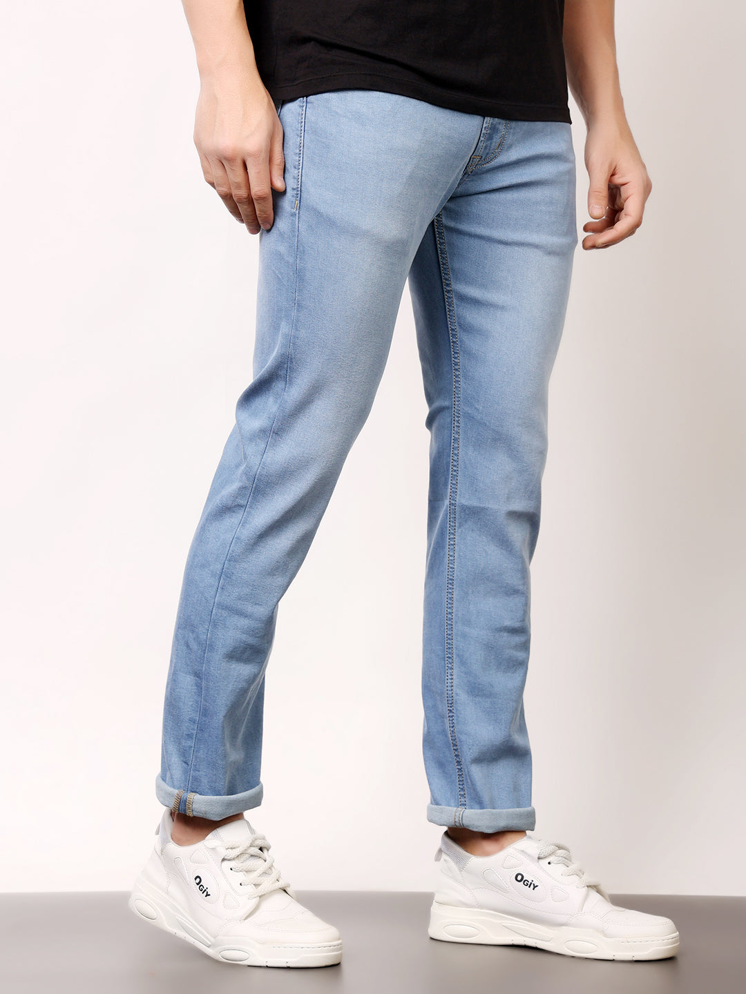 Stylox Redefined Slim Fit Solid Men’s Jeans – Stylish & Comfortable Everyday Wear - Stylox
