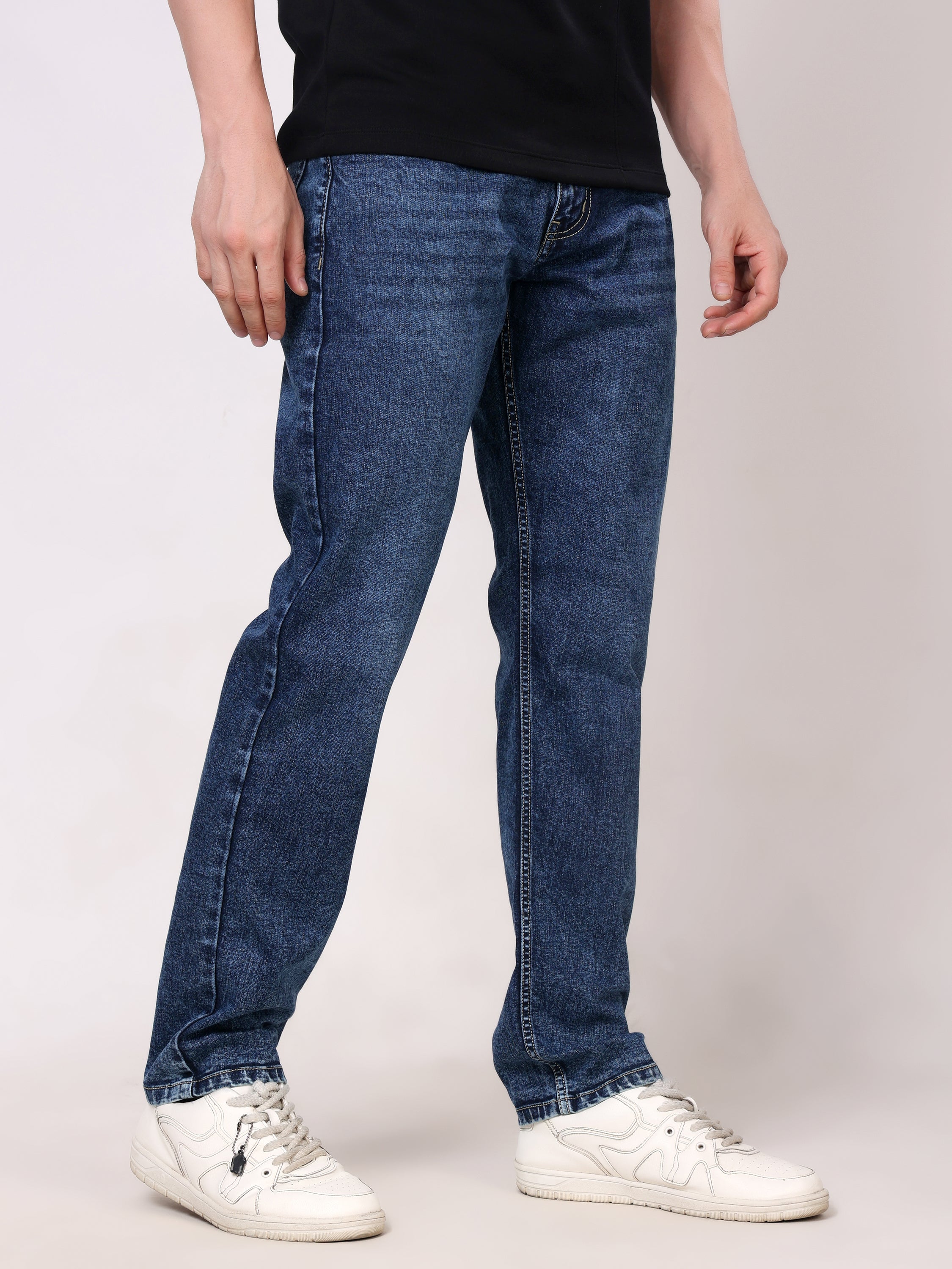 Stylox Men's Slim Fit Stretchable Denim Jeans