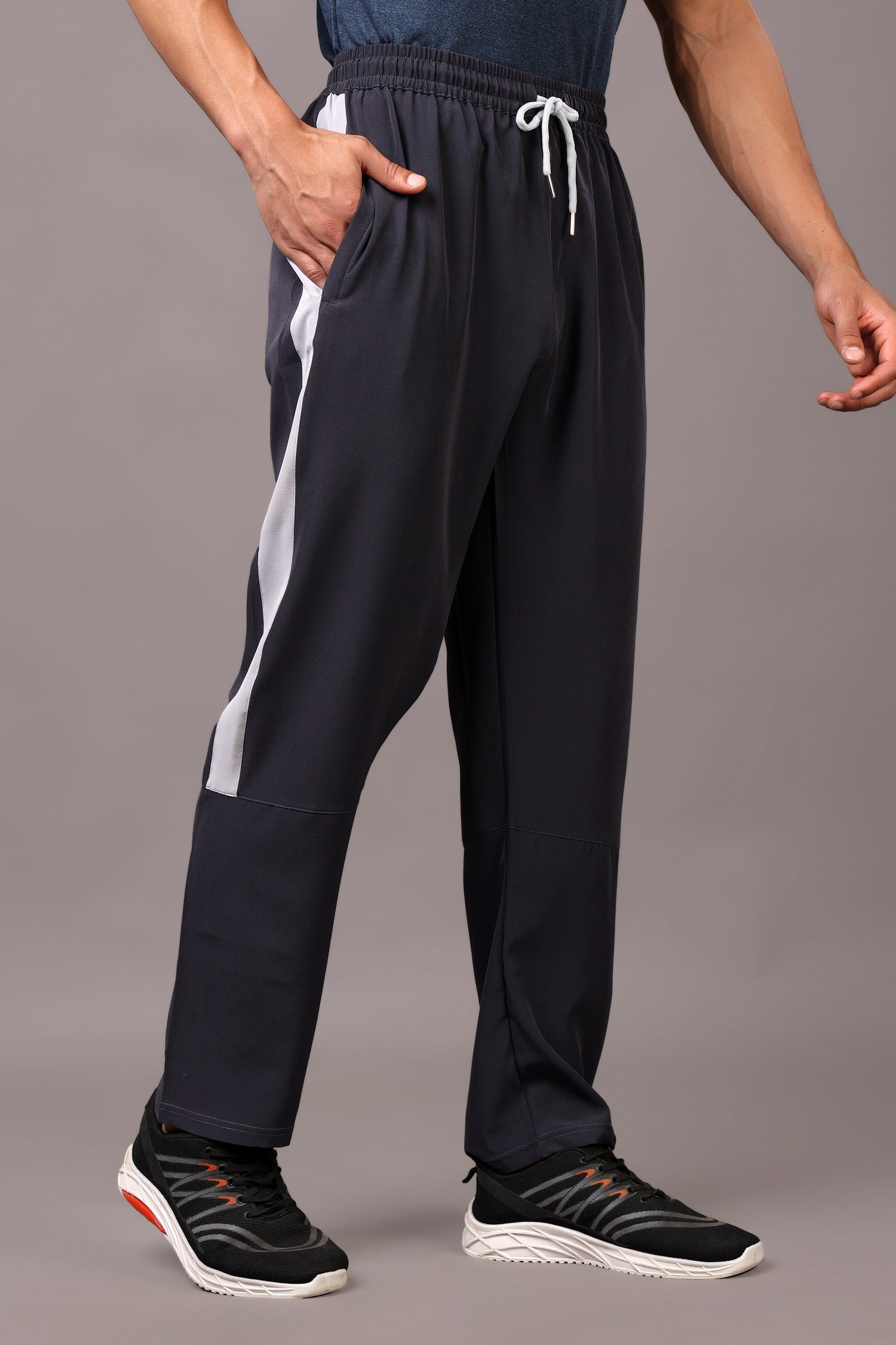 Stylox Classic Men’s Trackpants with Elastic Waist &amp; Side Pockets