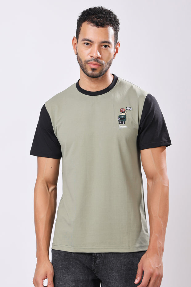 Stylox Printed Round Neck T-Shirt