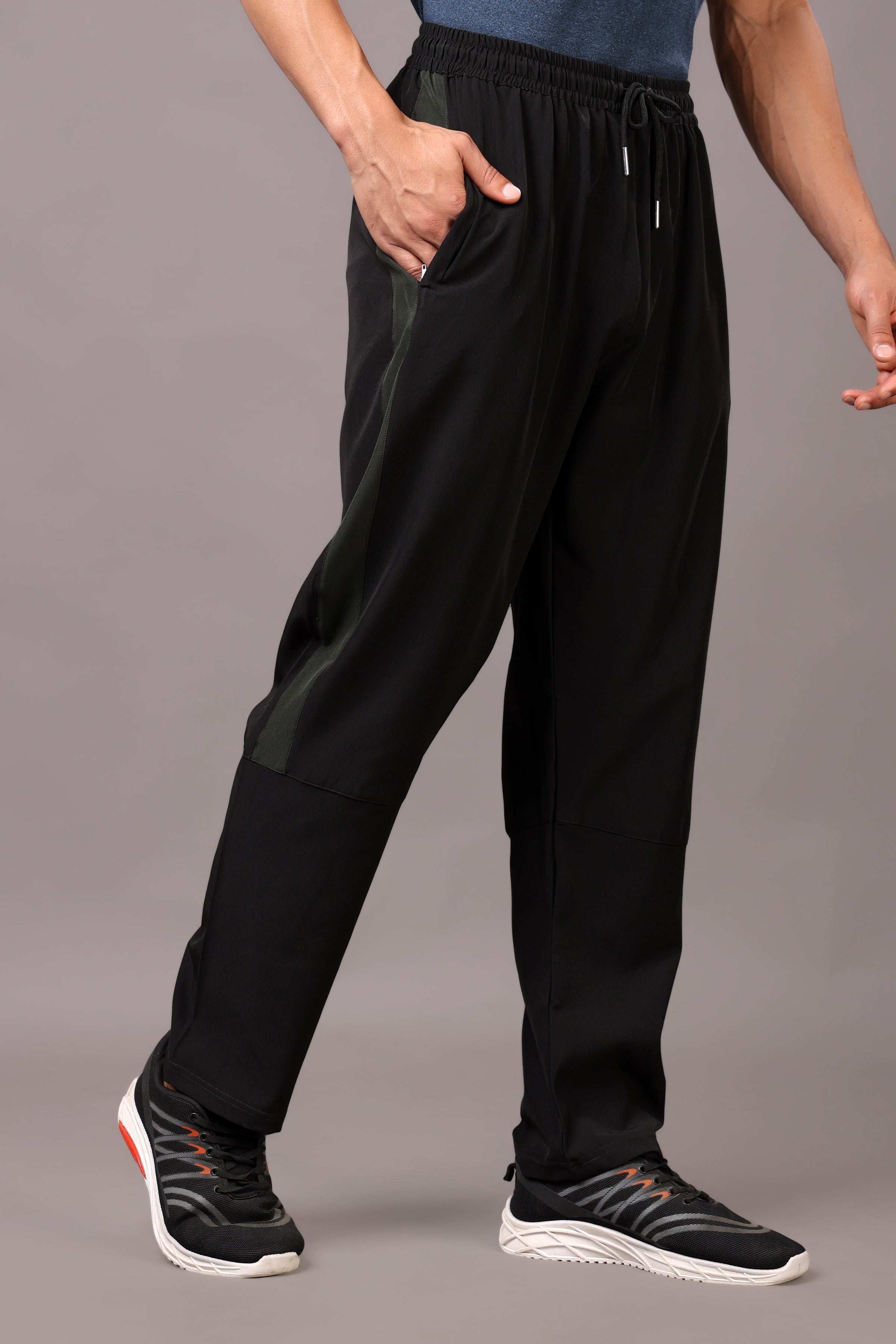 Stylox Classic Men’s Trackpants with Elastic Waist & Side Pocket