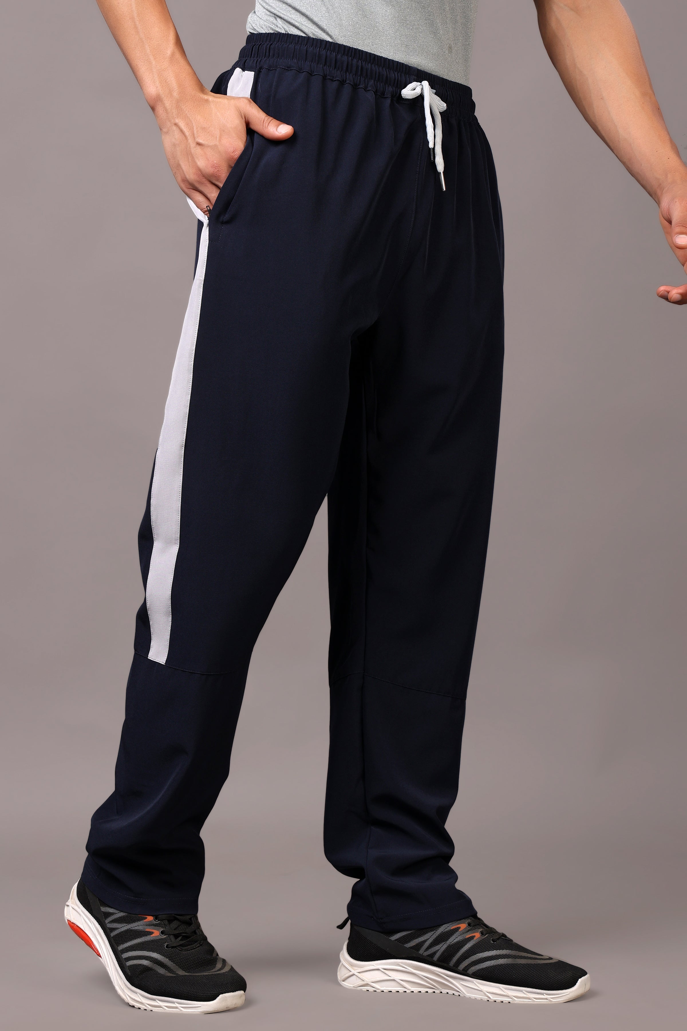 Stylox Classic Men’s Trackpants with Elastic Waist & Side Pocket