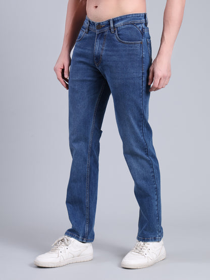 Stylox Men’s Straight Fit Jeans | Classic Denim Jeans for Men | Mid-Rise Everyday Casual Wear Jeans