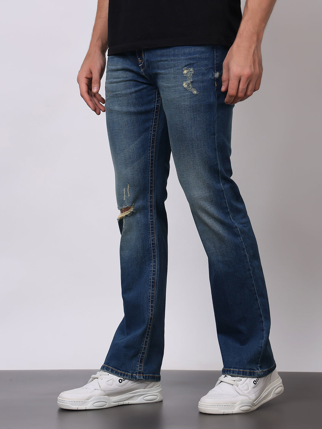 Stylox Men’s Bootcut Fit Jeans – Classic Flared Denim with Modern Comfort - Stylox