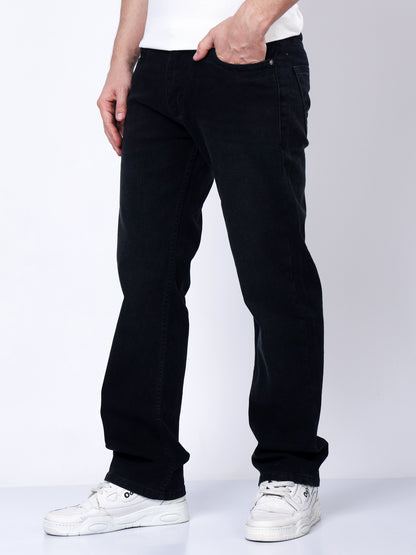 Stylox Men’s Mid-Rise Comfort Fit Stretchable Mid Grey Denim Jeans - Stylox