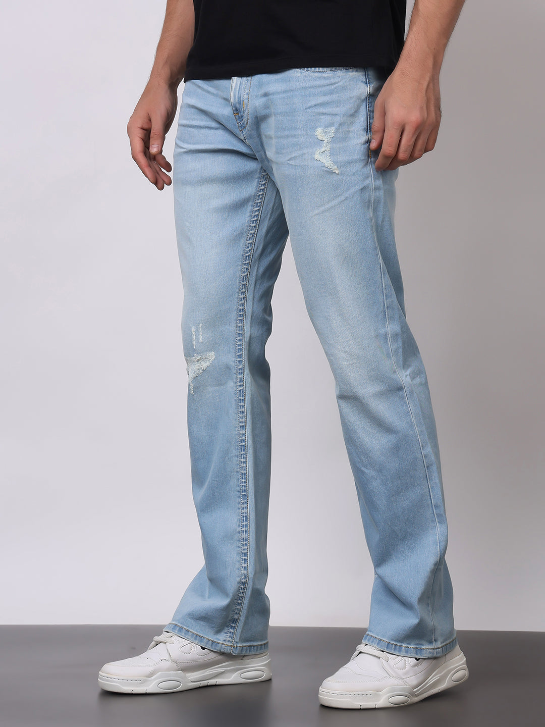 Stylox Men’s Bootcut Fit Jeans – Classic Flared Denim with Modern Comfort - Stylox