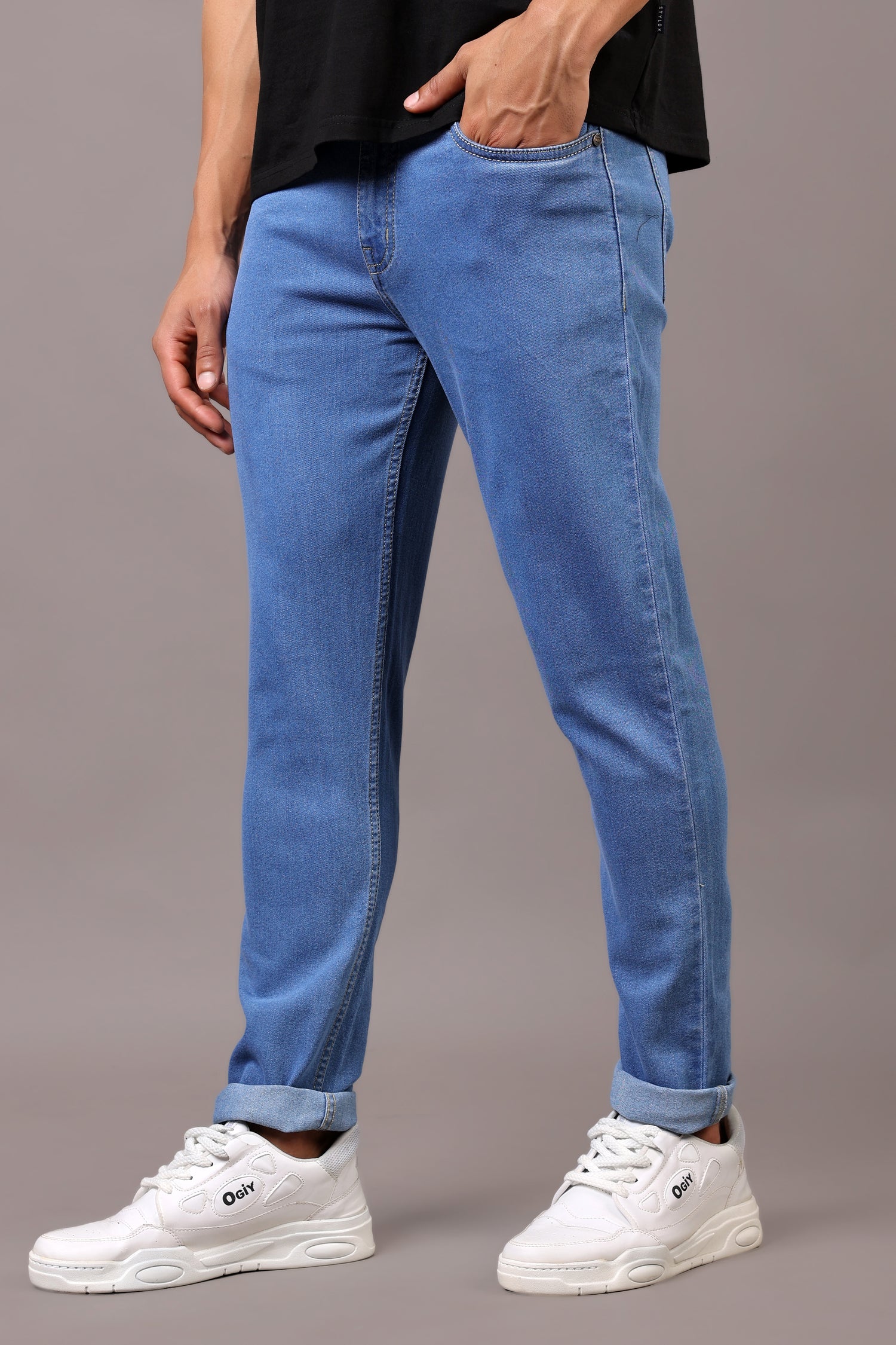 Stylox Men’s Slim Fit Denim Jeans – Stylish &amp; Comfortable Everyday Wear