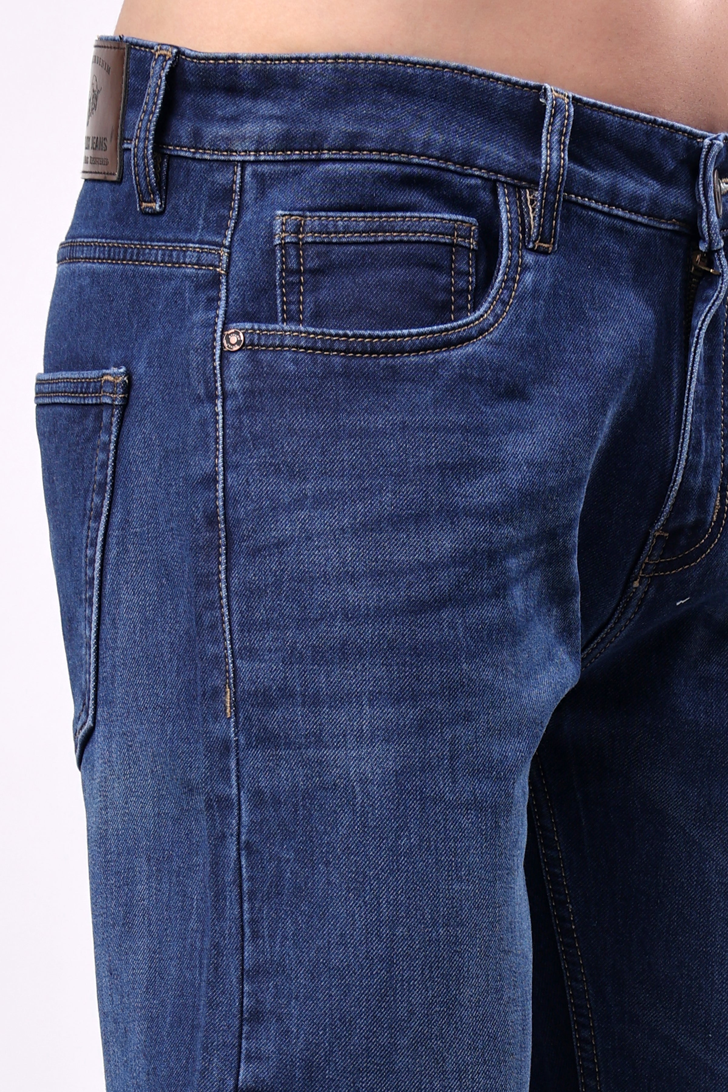 Stylox Men’s Slim Fit Blue Denim Jeans,  - 5110-11131 - Stylox