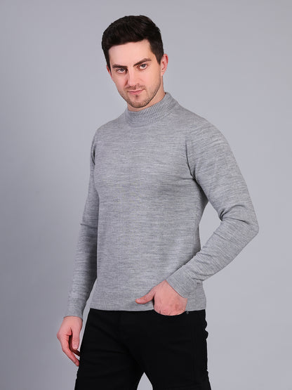 Stylox Men’s Solid Winter Sweater | Soft Knit Full Sleeve Pullover | Classic Casual Wear