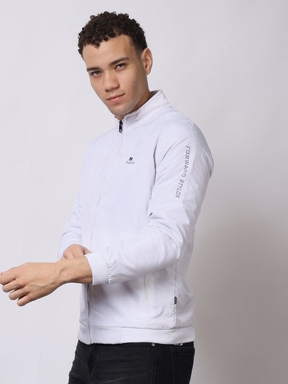 Stylox Men’s High-Neck Winter Jacket – Lightweight Windcheater with Warm Lining &amp; Full-Zip Closure