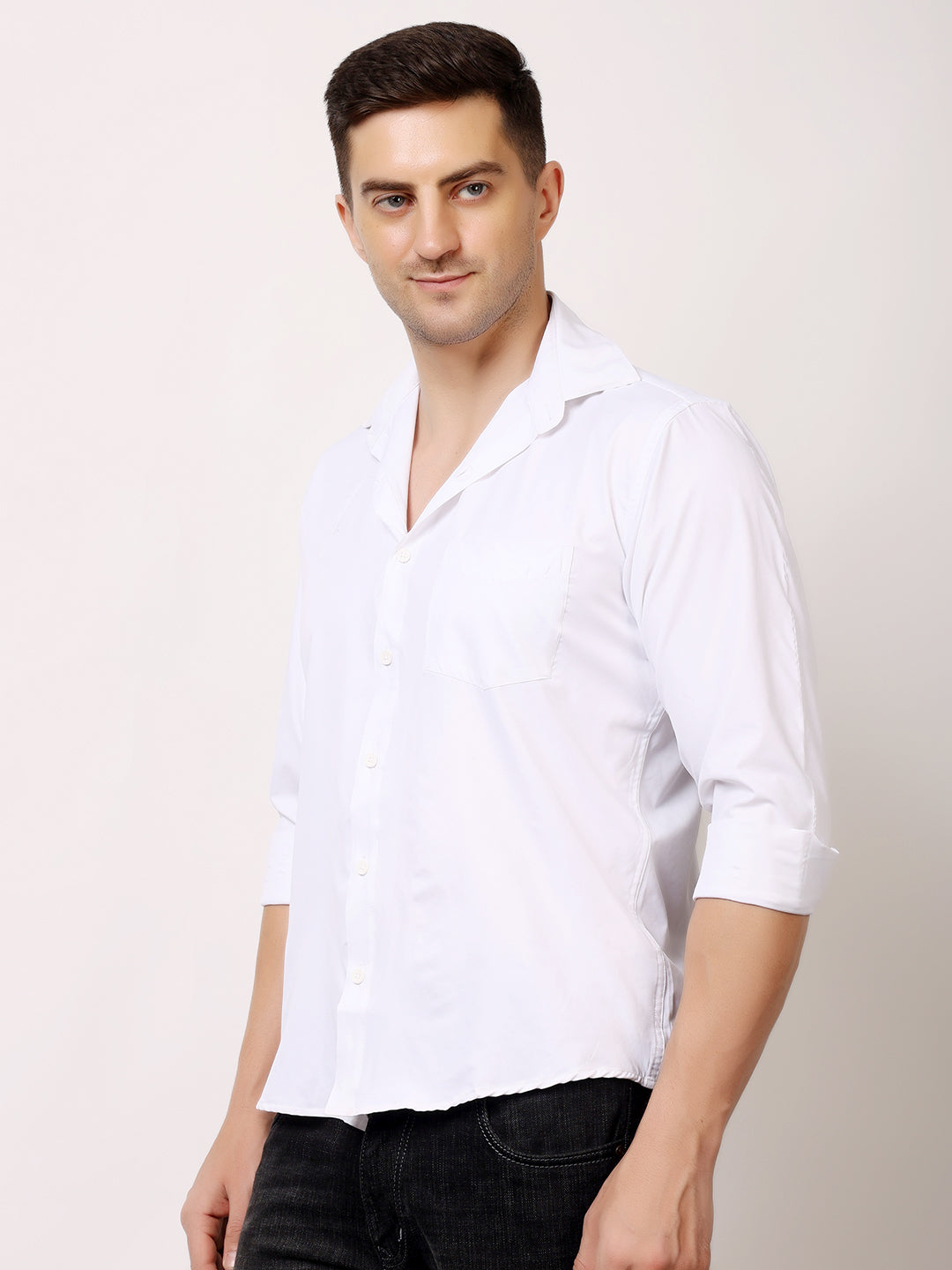 Stylox Men's Regular Fit Cotton Blend Shirt | Casual & Party Wear - Stylox