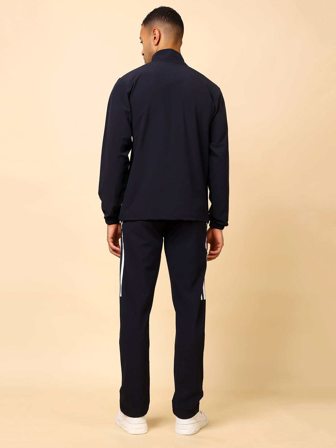 Stylox Men’s Solid Tracksuit | Full Zip High Neck Jacket &amp; Jogger Pants Set | Premium Polyester Activewear for Gym, Sports &amp; Casual Wear