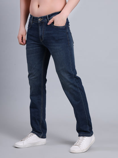 Stylox Men’s Comfort Fit Mid-Rise Jeans