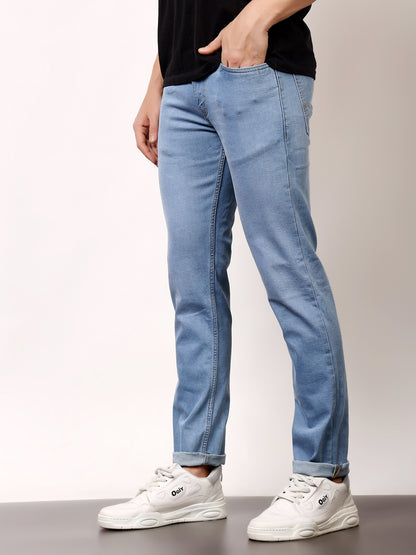 Stylox Redefined Slim Fit Solid Men’s Jeans – Stylish &amp; Comfortable Everyday Wear