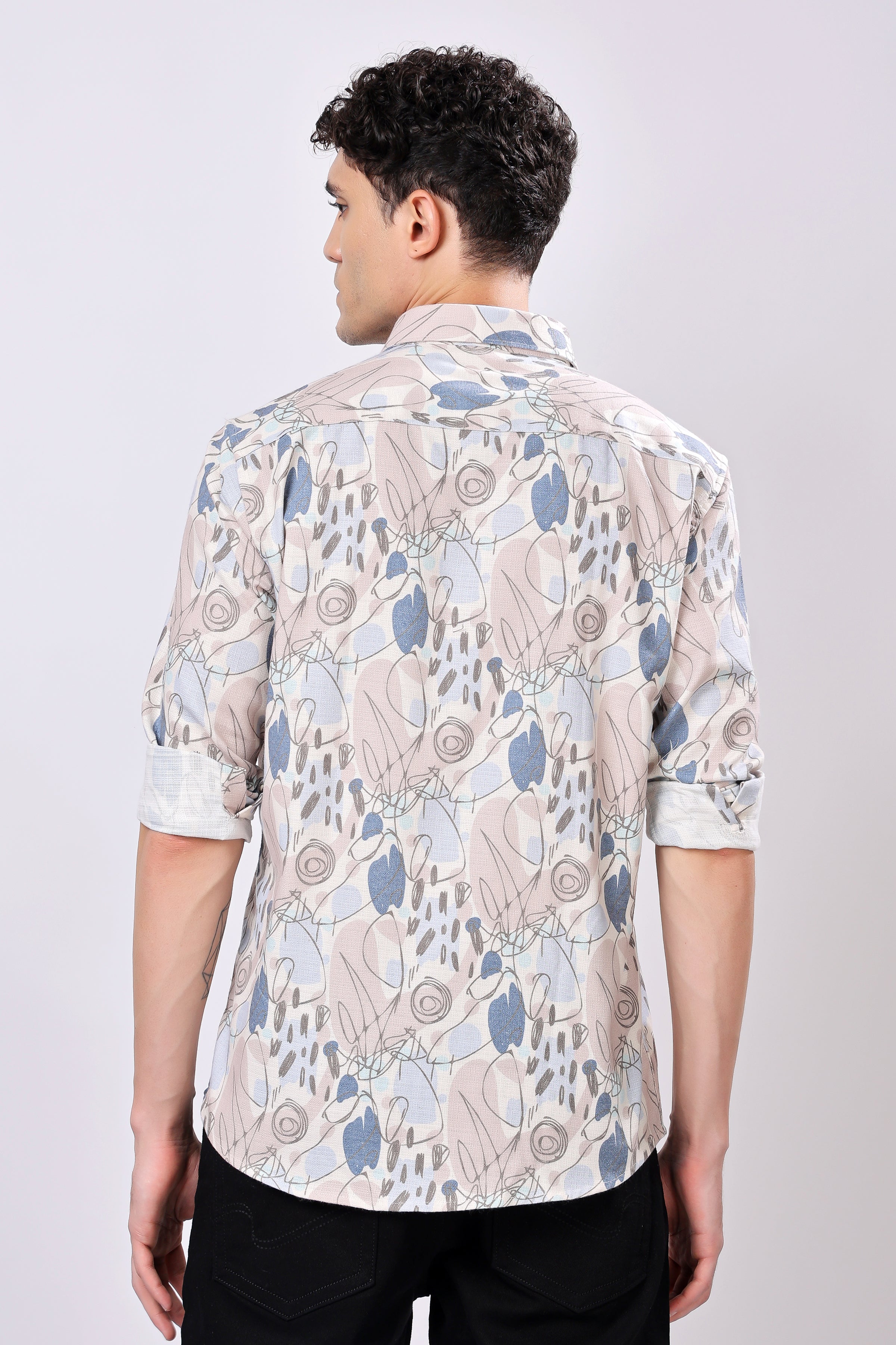 Stylox Printed Full Sleeve Shirt - Stylox
