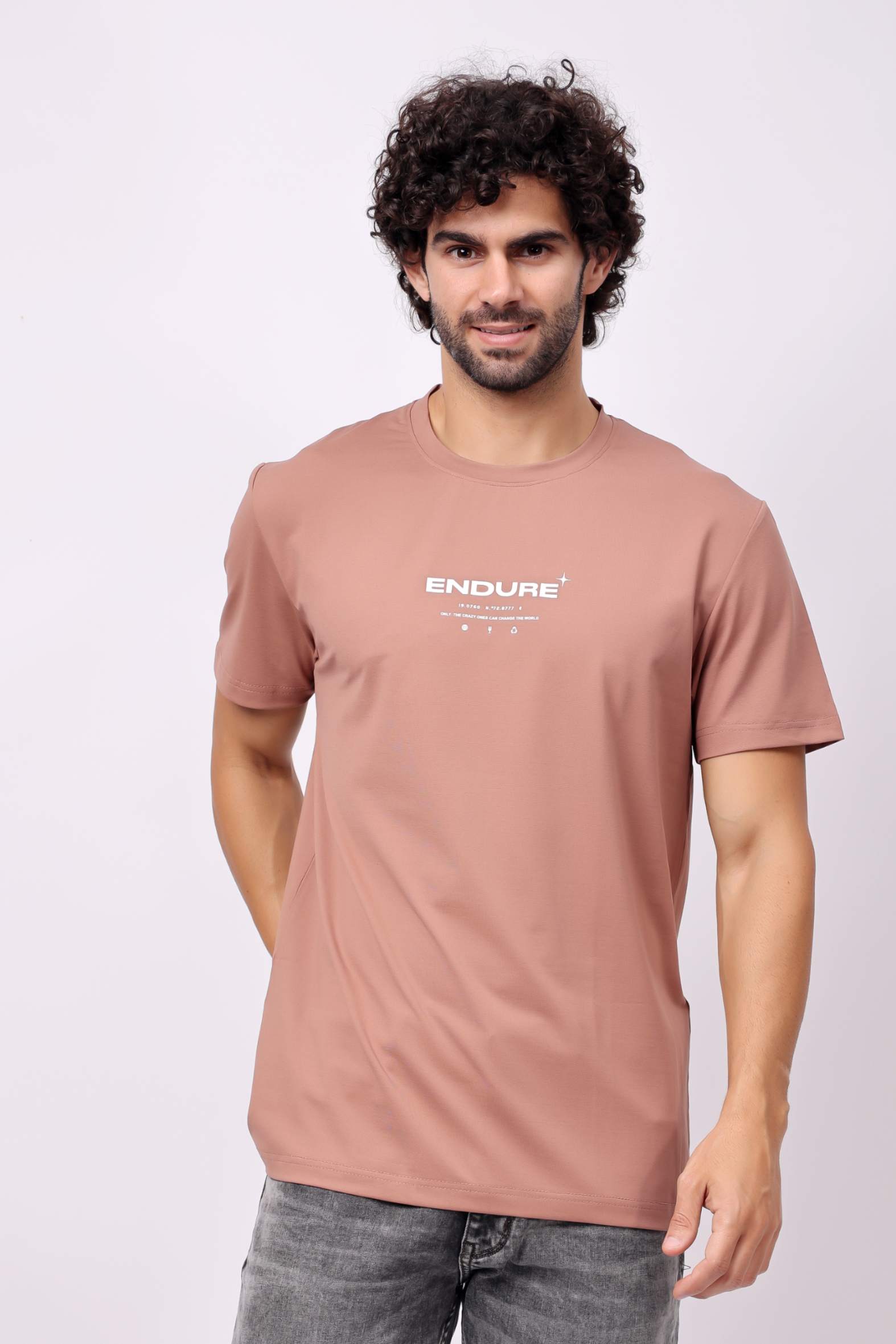 STYLOX MEN CREW NECK PRINTED T-SHIRT - Stylox