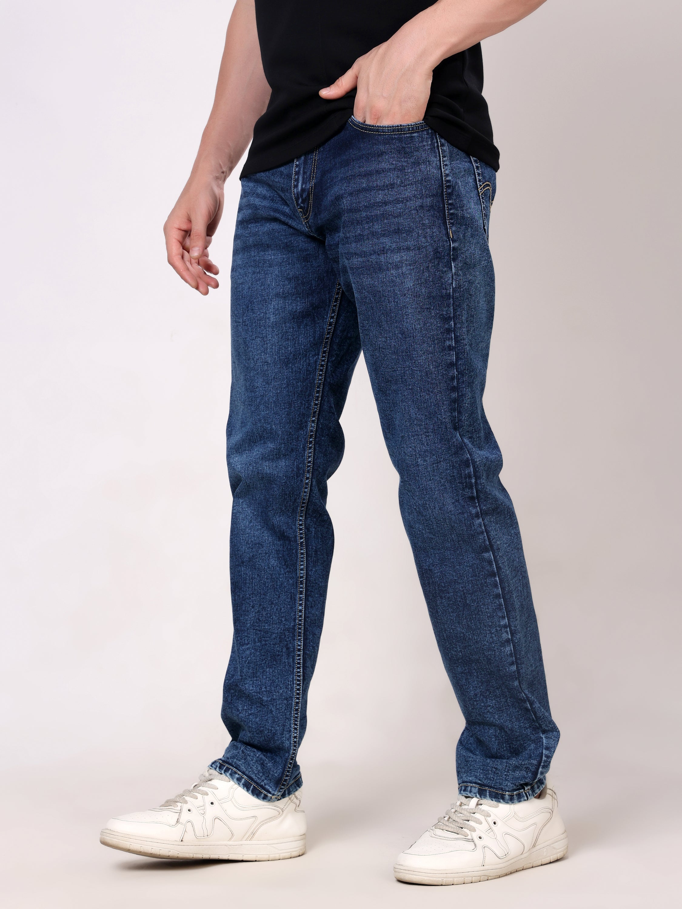 Stylox Men's Slim Fit Stretchable Denim Jeans