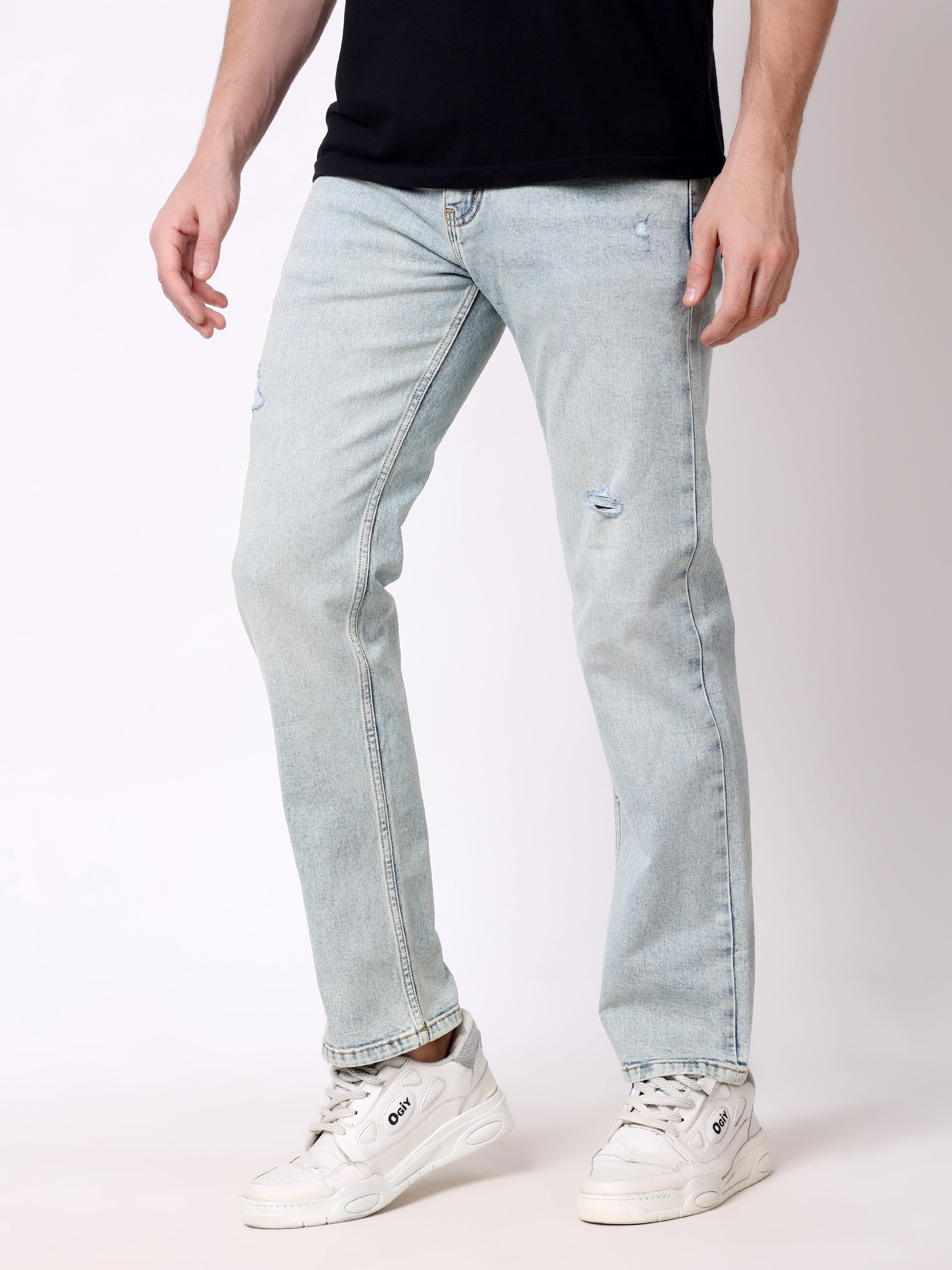 Stylox Men’s Stretchable Comfort Fit Denim Jeans - Stylox