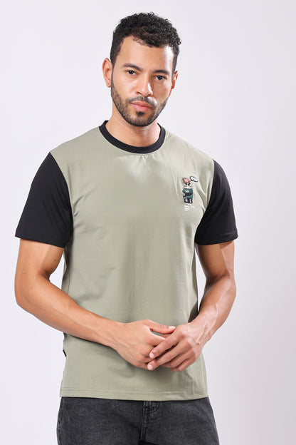 Stylox Printed Round Neck T-Shirt