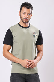 Stylox Printed Round Neck T-Shirt