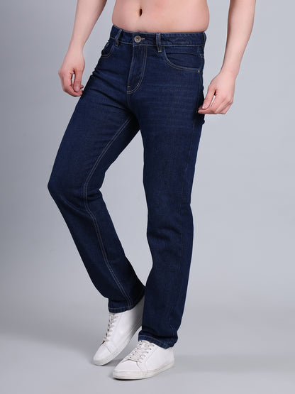 Stylox Men’s Relaxed Fit Mid-Rise Denim Jeans