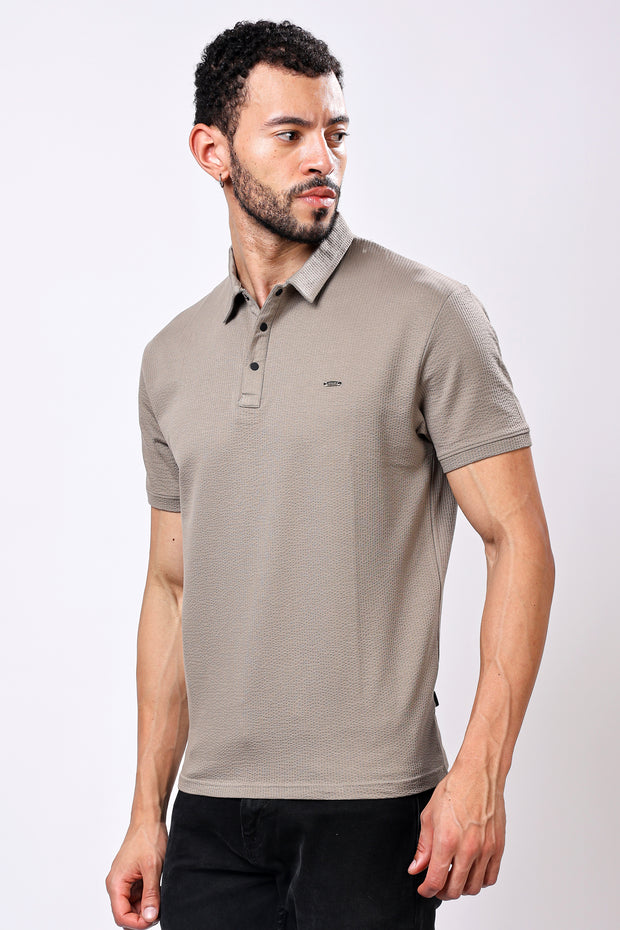 Stylox Solid Polo T-Shirt For Men