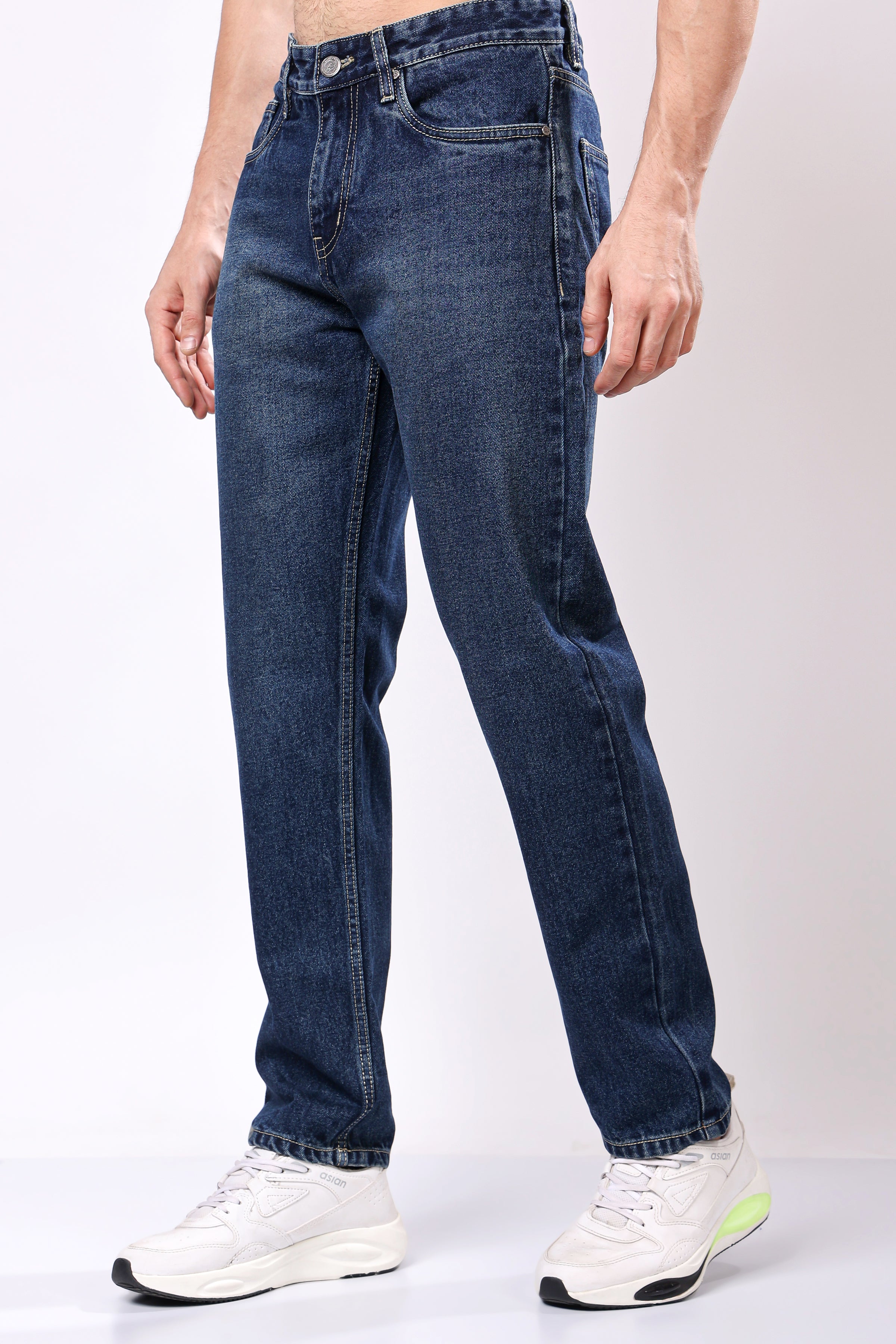 Stylox Men’s Relaxed Fit Jeans – Easygoing Denim with Maximum Comfort