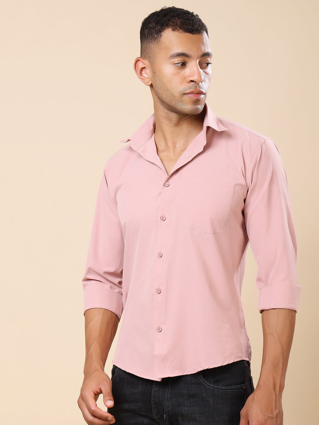 Stylox Men's Regular Fit Cotton Blend Shirt | Casual & Party Wear - Stylox