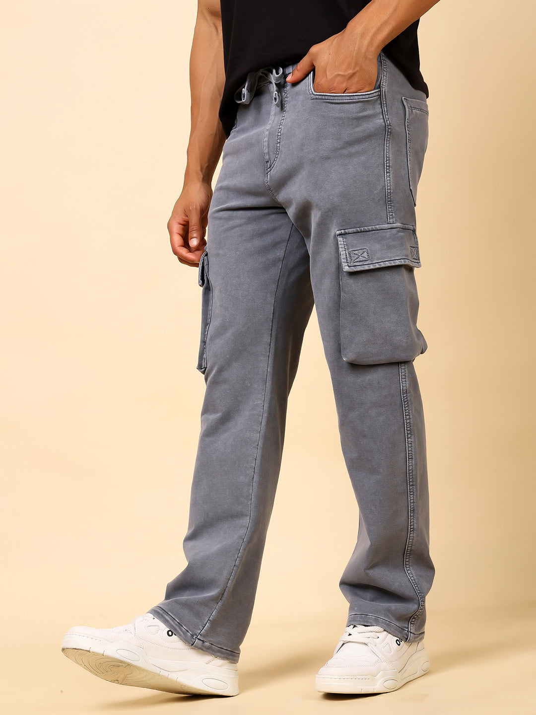 Stylox Comfort Fit Cargo Pants for Men Modern Casual Wear