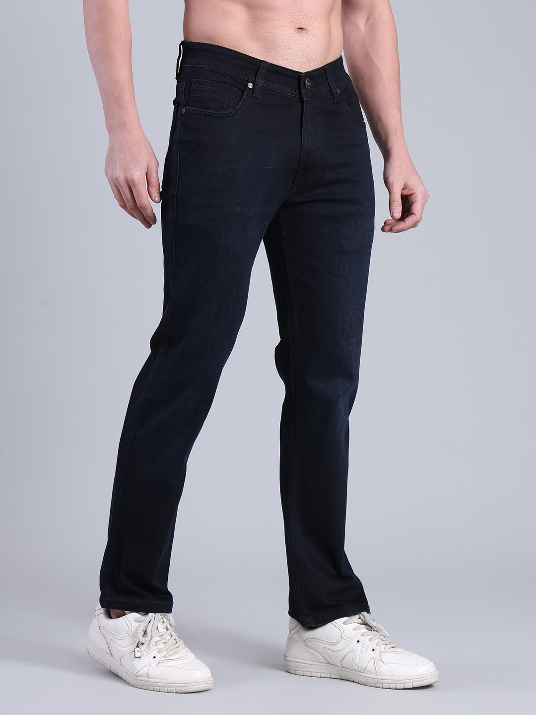 Stylox Men’s Straight Fit Jeans | Classic Denim Jeans for Men | Mid-Rise Everyday Casual Wear Jeans