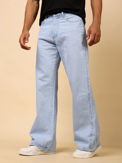 Stylox Men’s Baggy Fit Jeans – Relaxed Casual Denim
