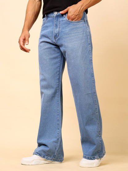 Stylox Men’s Baggy Fit Jeans – Relaxed Casual Denim