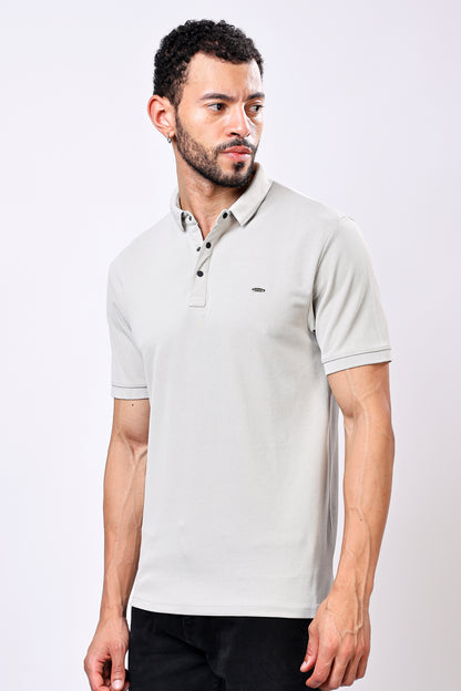 Stylox Solid Polo T-Shirt For Men