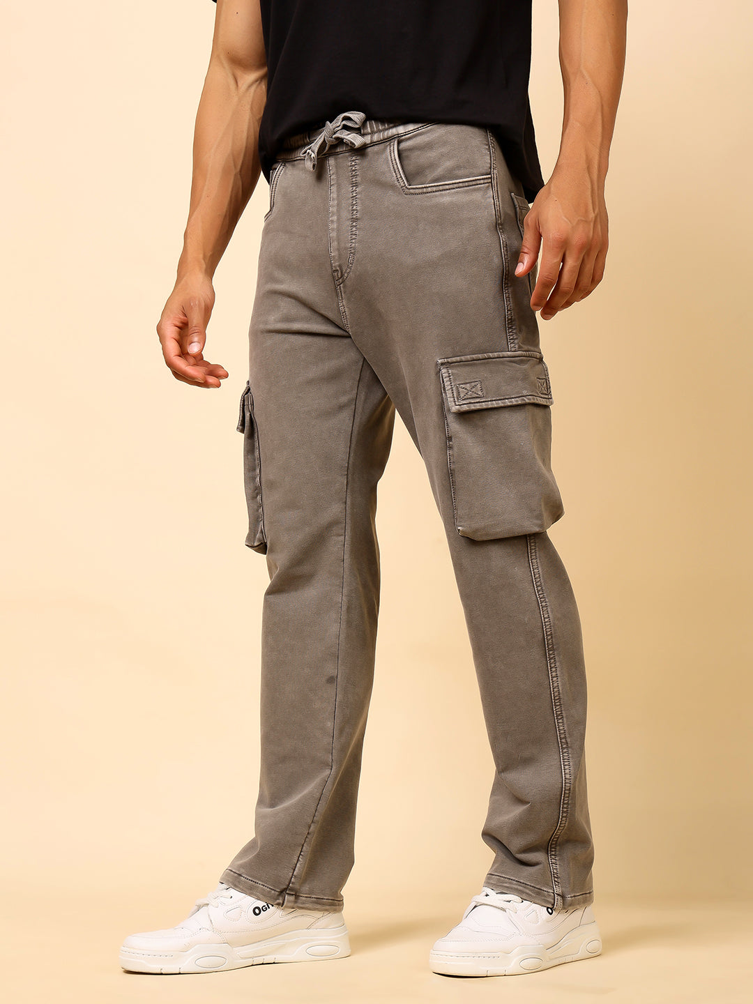 Stylox Comfort Fit Cargo Pants for Men Modern Casual Wear
