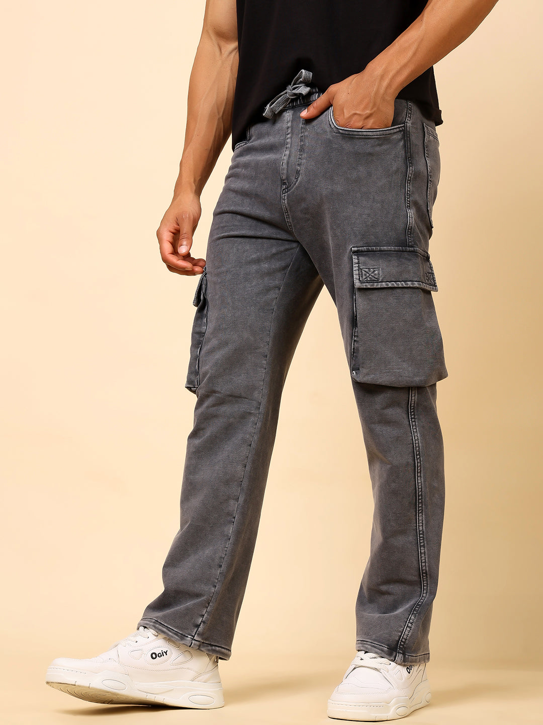 Stylox Comfort Fit Cargo Pants for Men Modern Casual Wear