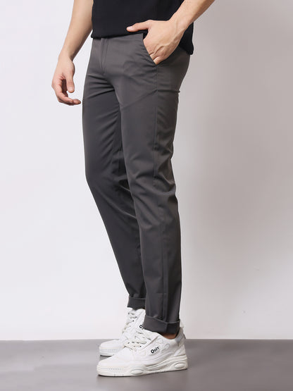 Stylox Men’s Premium Regular Fit Stretch Trousers – Formal &amp; Casual Pants | Wrinkle-Free Office Wear - Stylox